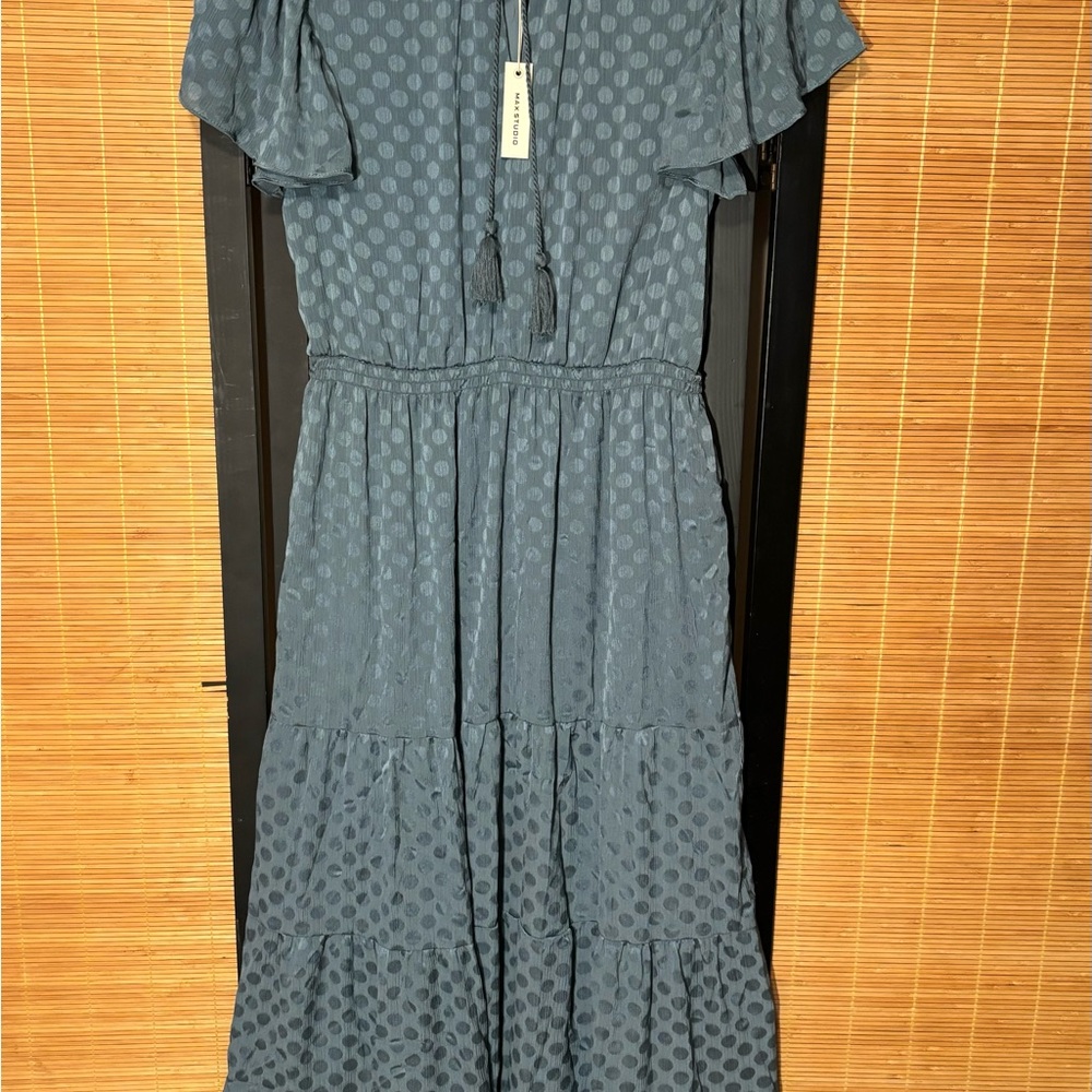 Max Studio size Large NWT Mineral blue